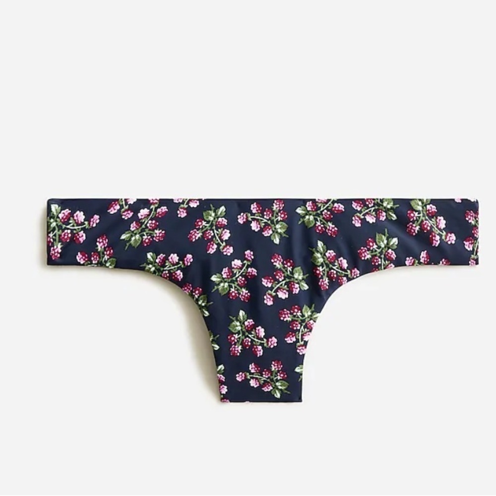 J Crew Hipster bikini bottom in twilight berry NWT